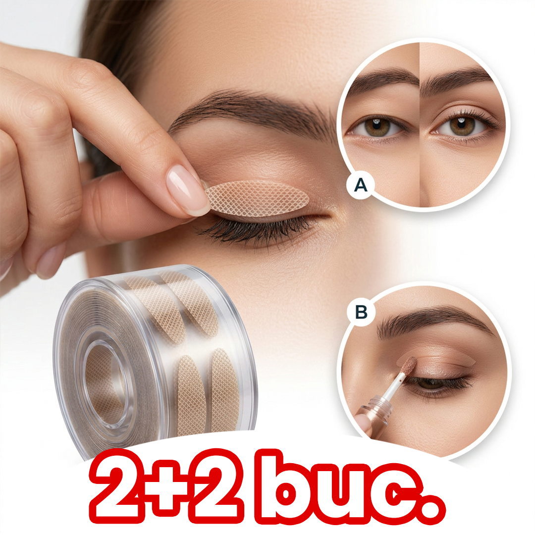Pachet 1+1 Bandă Dublă pentru Conturarea Pleoapelor – Definire Naturală și Look Impecabil Zi de Zi