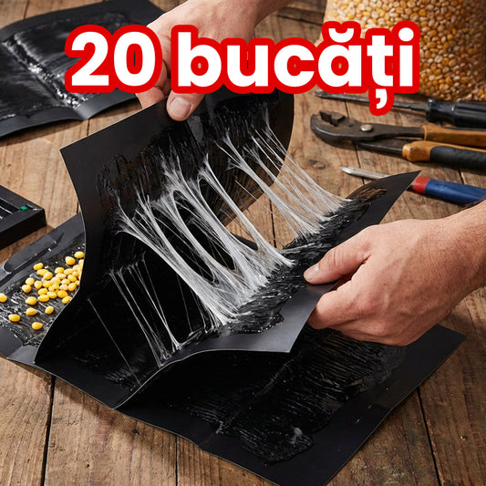 (20 bucăți) Capcană lipicioasă pentru șoareci – pentru casă, bucătărie, depozit, magazie etc.