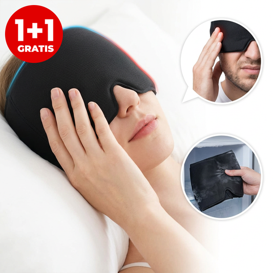 1+1 Fes Gel pentru Migrene – Compresie și Răcire Rapidă pentru Dureri de Cap și Relaxare