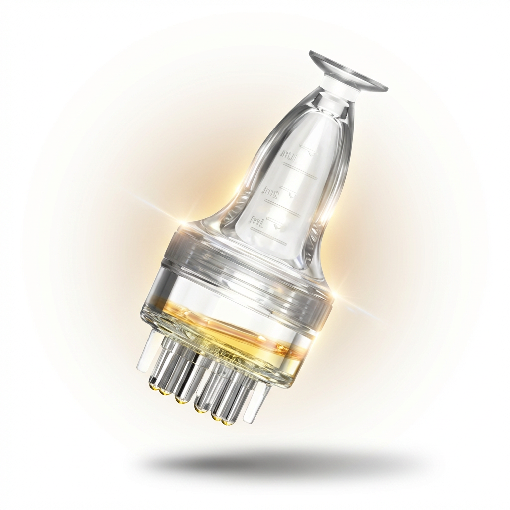 Aplicator Ulei pentru Scalp cu Bilă – Distribuire Uniformă și Masaj Relaxant