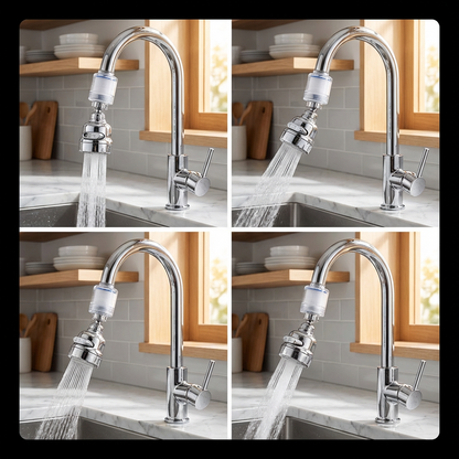 Extensie robinet cu filtru si economisitor de apa – jet eficient, consum redus