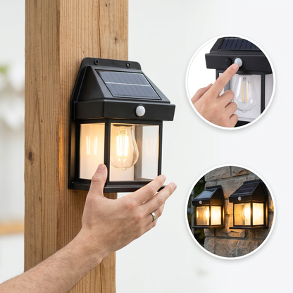 Lampa Solara cu bec