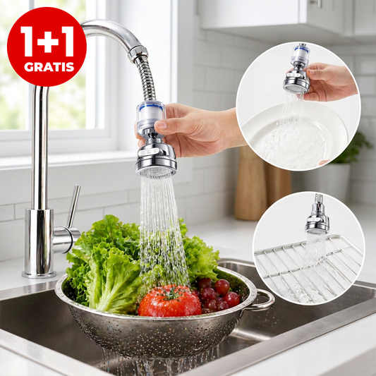1+1 | Pachet Extensie Flexibilă cu Filtru – Control Total al Apei în Două Zone Diferite