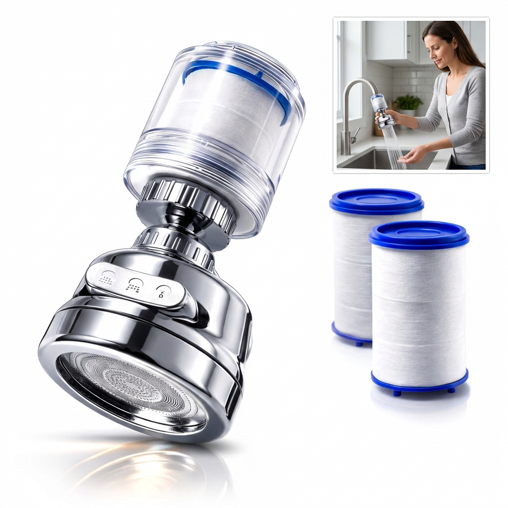 1+1 | Pachet Extensie Flexibilă cu Filtru – Control Total al Apei în Două Zone Diferite