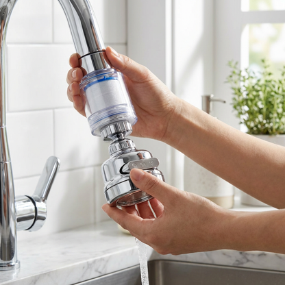 1+1 | Pachet Extensie Flexibilă cu Filtru – Control Total al Apei în Două Zone Diferite