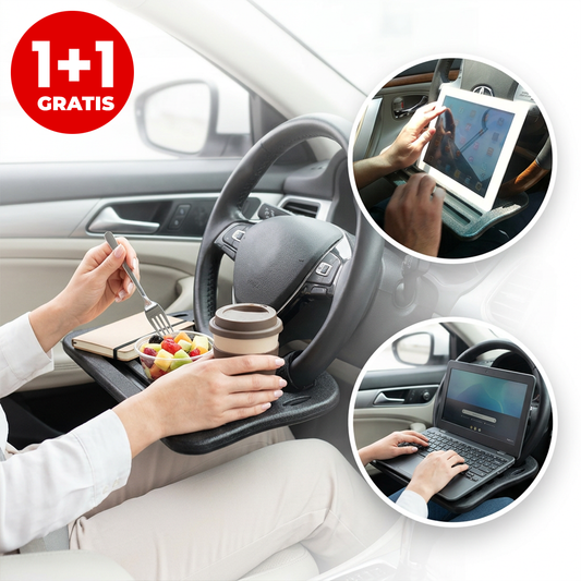 Pachet 1+1 Măsuță pentru Volan Auto – Birou Portabil și Spațiu de Masă pentru Orice Situație