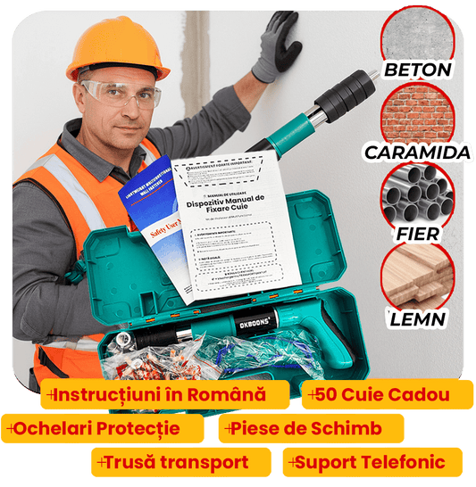 Trusa Nituitor de Cuie Speciale + 50 cuie