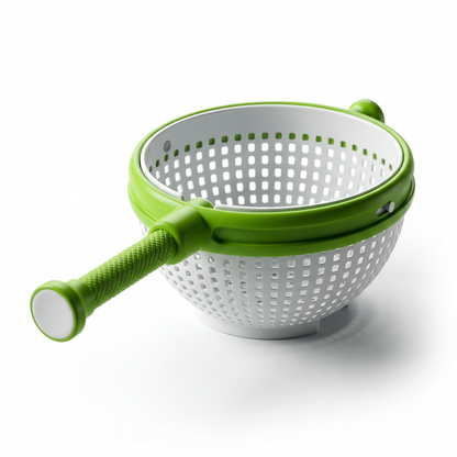 Strecuratoare rotativa cu sistem de centrifugare