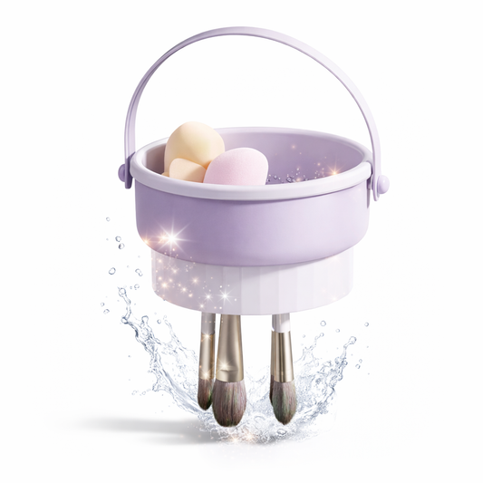 Suport uscare si depozitare pensule machiaj