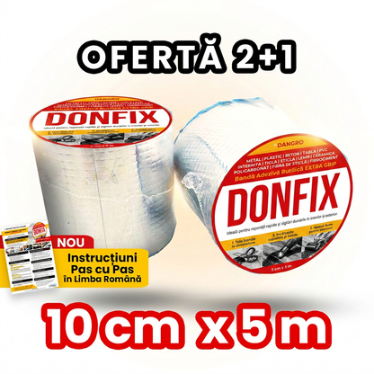 Oferta 2+1 | 10cm LATIME | Banda Adeziva Rezistenta la apa Butilica | JODY