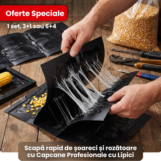 Set 2 buc. Capcane cu Lipici pentru Soareci si Sobolani