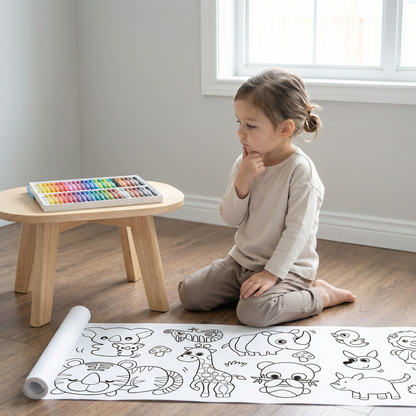 Rola cu Desene de Colorat - Printese