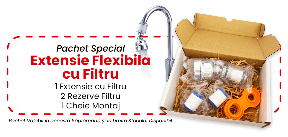 Extensie Flexibila cu Filtru