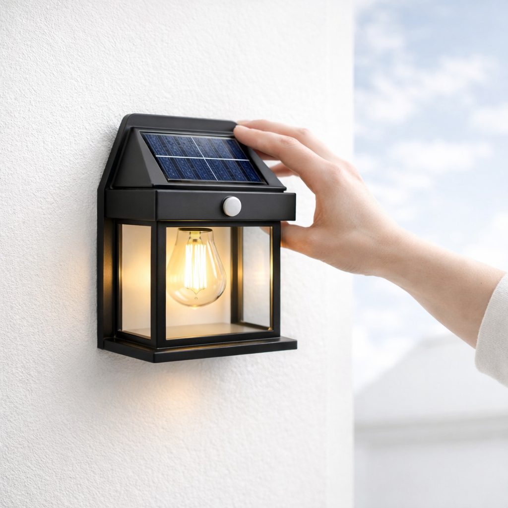 Lampa Solara cu bec