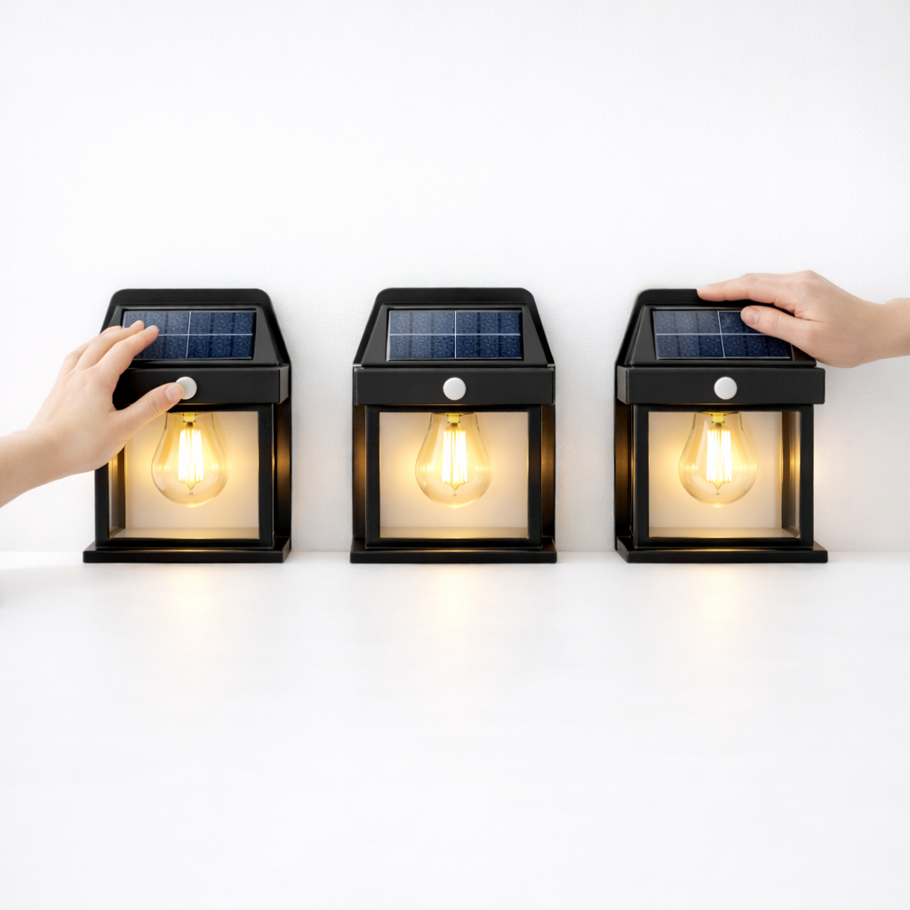 Lampa Solara cu bec