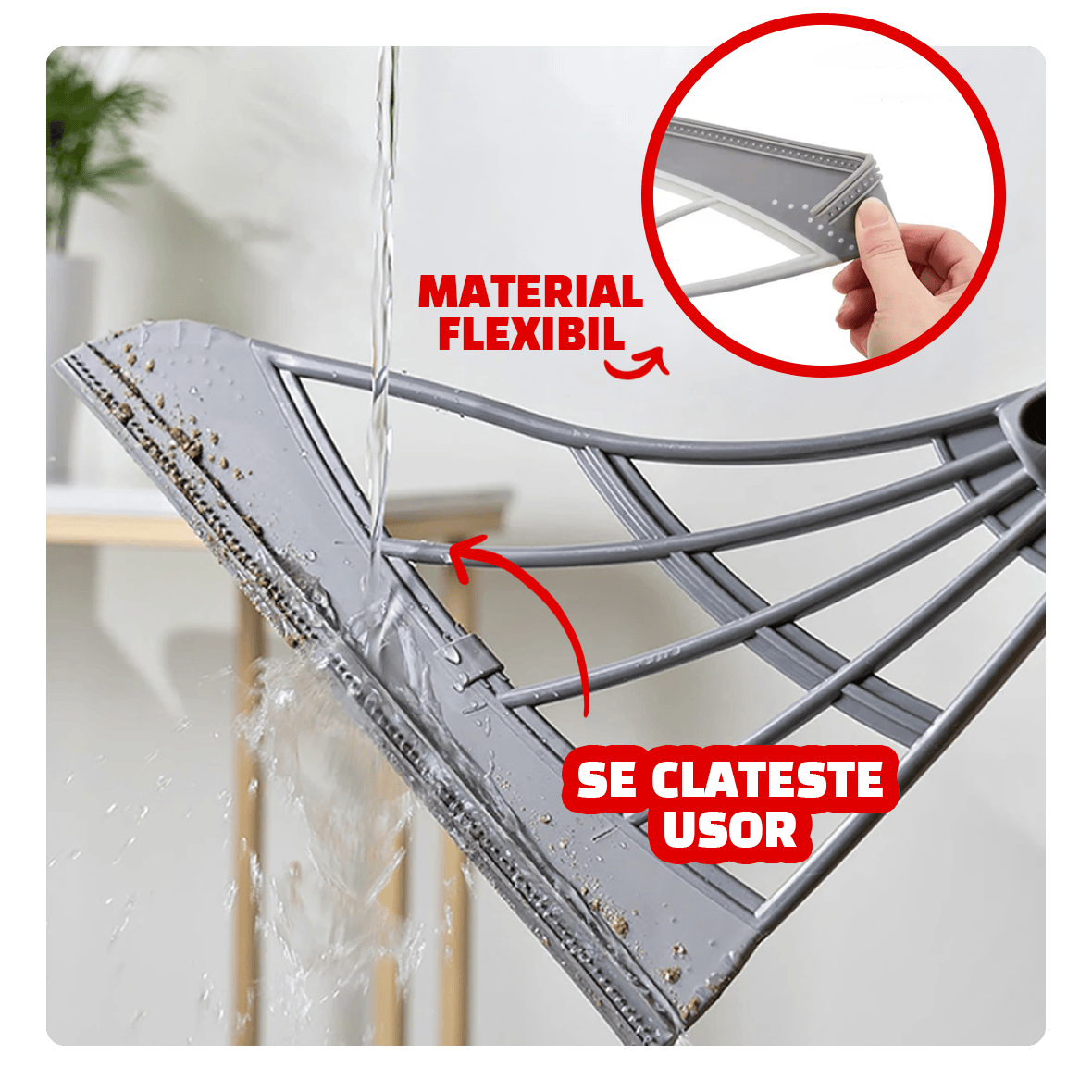 1+1 Matura Silicon | Racletă Geamuri – Curăță Rapid și Fără Efort în Fiecare Zi