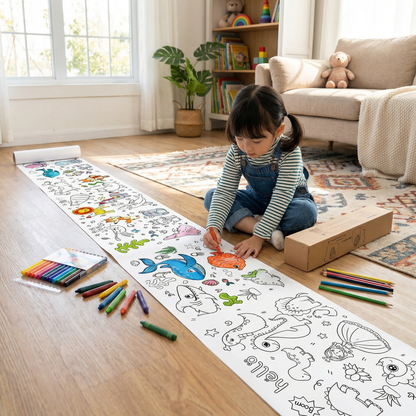 Rola cu Desene de Colorat - Printese
