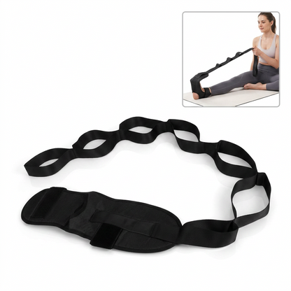 1+1 Coardă pentru Întindere Yoga și Reabilitare – Flexibilitate, Postură Corectă și Mobilitate Mai Bună